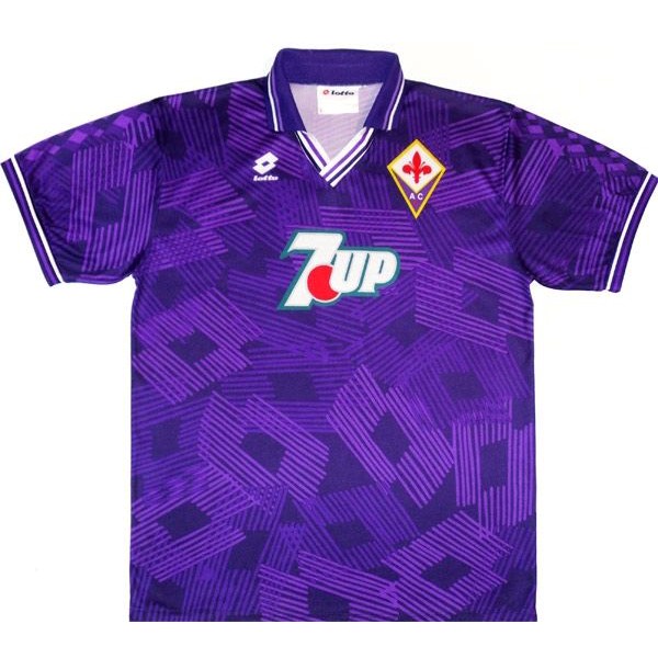 Camiseta Fiorentina Lotto Primera equipación Retro 1992 1993 Purpura